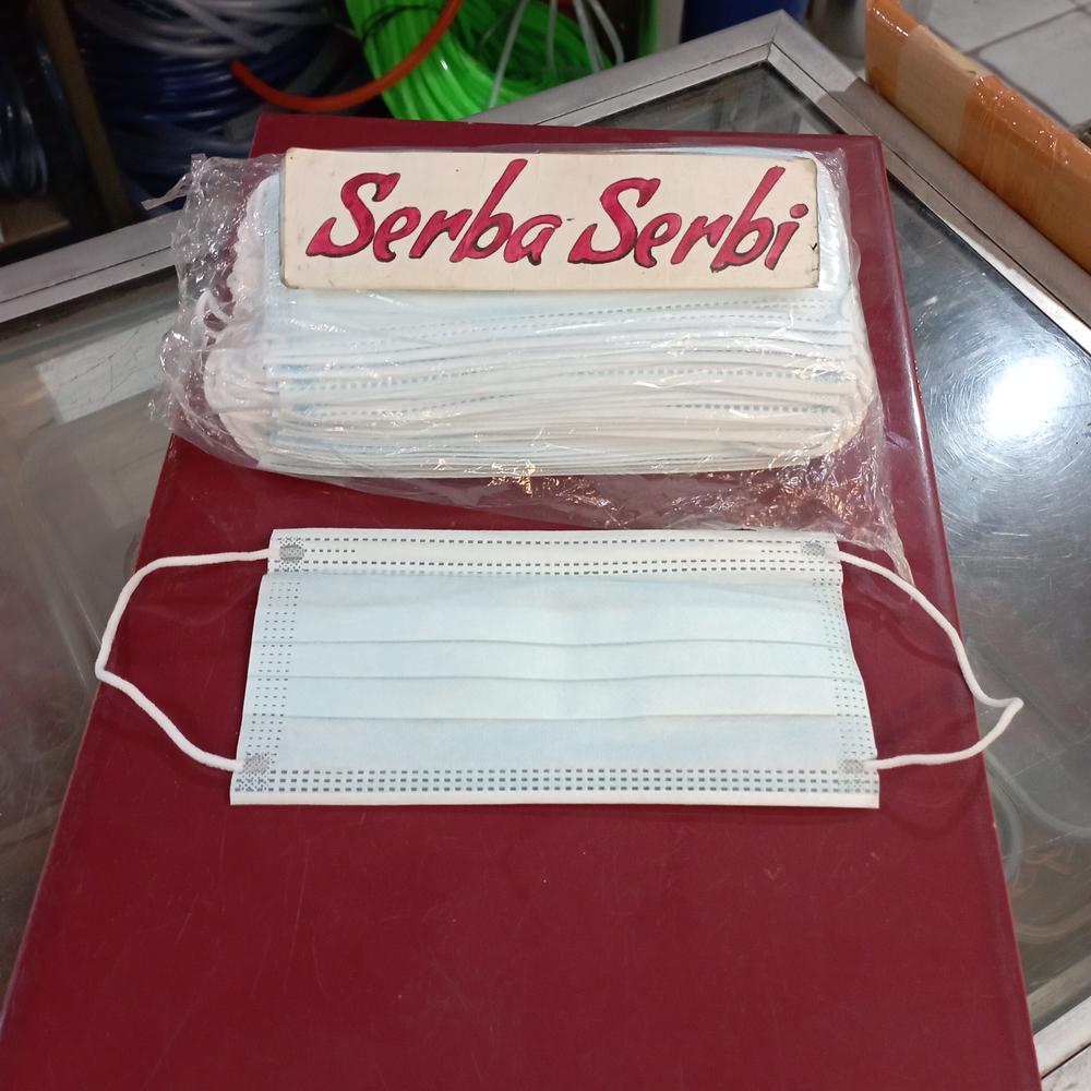 [50PC MASKER DEWASA 3PLY] Masker pelindung face mask isi 50pc