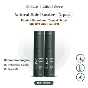 cave natural hair powder 2 pcs