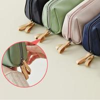 Gambar HM114 Simple Cosmetic Bag Tas Wanita Tas Lipstik Kosmetik Waterproof - HM114 ZiperGren dari Auto Trader Kota Administrasi Jakarta Barat 3 Tokopedia