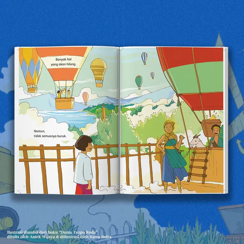 Buku Litara Dunia Tanpa Roda 1