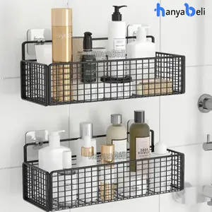 Rak Gantung Kamar Mandi Keramik Rak Dapur Besi Keranjang Tempat Sabun