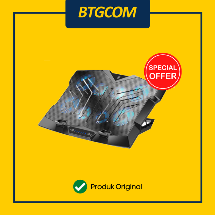Gambar COOLINGPAD GAMEN GCP100 COOLING STAND LAPTOP GAMING 8 KIPAS PENDINGIN dari btgcom Kota Denpasar Tokopedia
