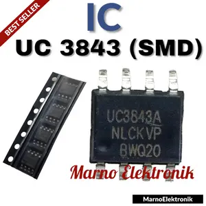 IC UC3843A UC 3843A UC3843 UC 3843 SMD ASLI ORIGINAL ORI