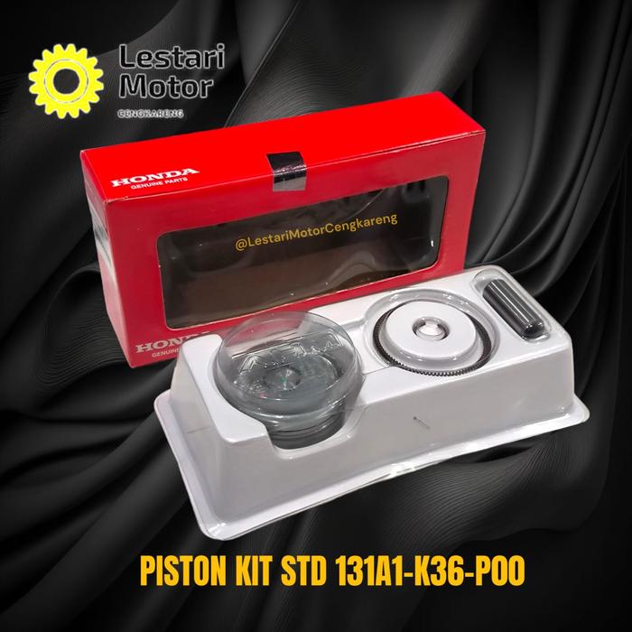 Gambar HONDA PISTON KIT SEHER KOMPLIT VARIO 150 PCX 150 ADV 150 ASLI HONDA SET OS 0 25 50 75 100 Motorcycle - 0 (STANDAR) dari Lestari Motor 2 Kota Administrasi Jakarta Barat Tokopedia