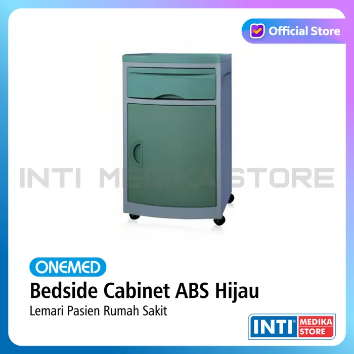 Gambar ONEMED - Bedside Cabinet ABS Lemari Pasien | Kabinet Rumah Sakit - Abu-abu, Standar dari INTI MEDIKA STORE Kota Bandung 5 Tokopedia