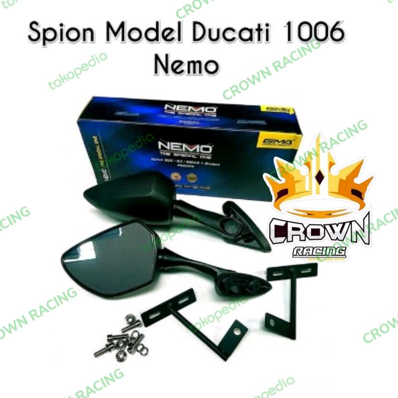 Spion Nemo Model Ducati Tipe 1006 1007 1008 Universal Motor Motorcycle 3