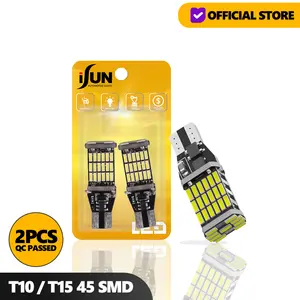 LAMPU LED MUNDUR T15 T10 W16W CANbus 45 LED SUPER BRIGHT ERROR FREE