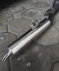 Gambar Knalpot kenalpot ori original copotan Kawasaki Ninja R SS dari Aqilla PartS Kab. Malang 2 Tokopedia