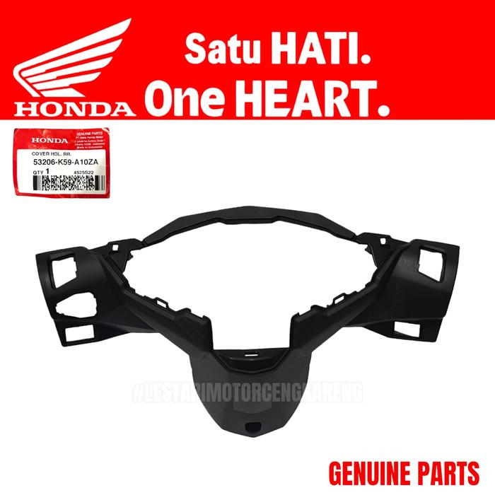 Gambar BATOK BELAKANG VARIO 125 150 ISS AHM 53206-K59-A10ZA 2015 2017 HITAM dari Lestari Motor 2 Kota Administrasi Jakarta Barat Tokopedia
