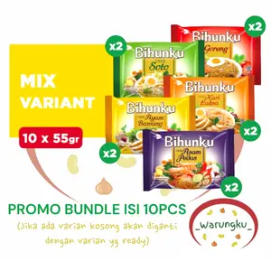 PROMO BUNDLE ISI 10 BIHUNKU MIX RASA Warungku