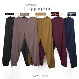 Legging Karet Celamis Kualitas Premium Bahan Zaida Crepe Ringan Strech