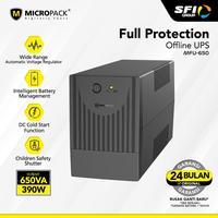 Gambar UPS Micropack MFU650 650V 390W AVR Garansi 2 Tahun Wide Range dengan Stabilizer Voltage Otomatis - Bubble dari TokoUPS Kota Administrasi Jakarta Pusat 2 Tokopedia