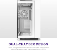 Gambar CASING NZXT H9 Elite - Dual-Chamber Mid Tower ATX Tempered Glass dari Techno Computer Bali Kota Denpasar 2 Tokopedia
