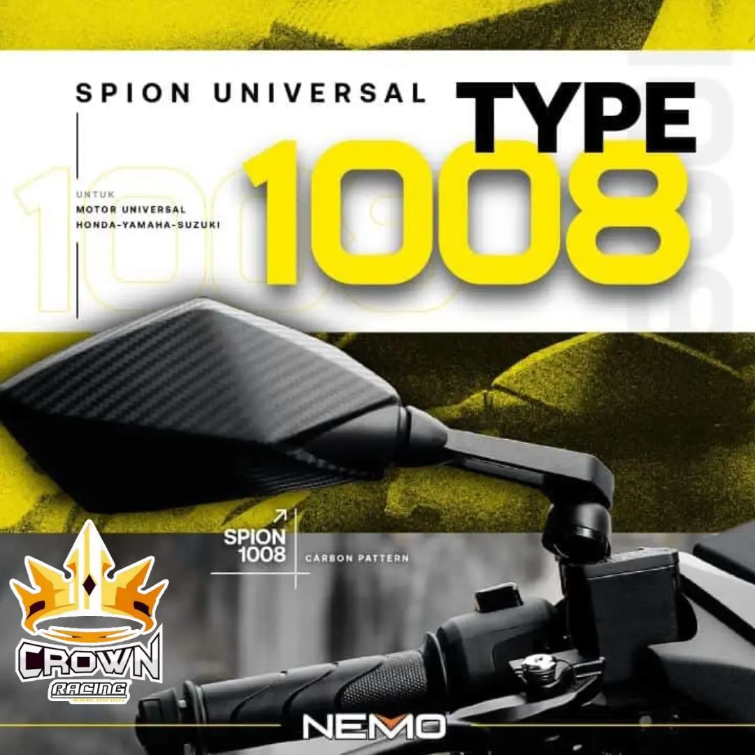 Spion Nemo Model Ducati Tipe 1006 1007 1008 Universal Motor Motorcycle