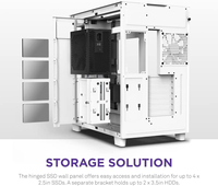 Gambar CASING NZXT H9 Elite - Dual-Chamber Mid Tower ATX Tempered Glass dari Techno Computer Bali Kota Denpasar 4 Tokopedia