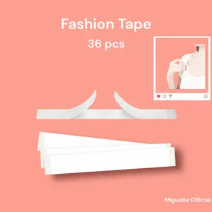 Fashion Safety Tape 36pcs Selotip Baju Dress Tanktop Double Tip
