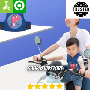 Children Safety Belt Back Strap Motorcycle Seat Harness ORIGINAL