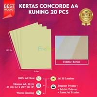 Gambar Kertas Concorde A4 90 gr 1pack isi 20 Lembar 210mm x 297mm Paper Hijau - Biru, 10 LEMBAR dari FixPrint Plus Kota Administrasi Jakarta Pusat 3 Tokopedia