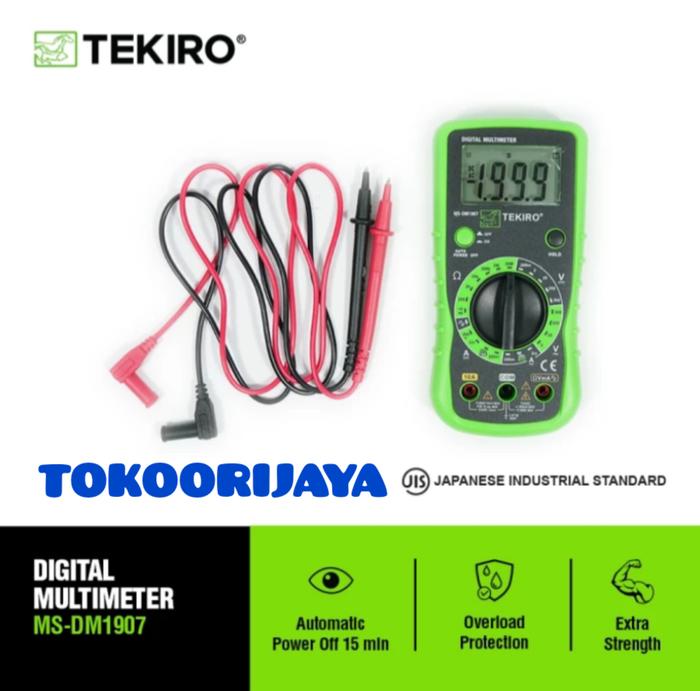 Gambar DIGITAL MULTIMETER TEKIRO dari Tokoorijaya1 Kota Administrasi Jakarta Barat Tokopedia