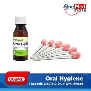 Oral Hygine Aseptic Liquid 0,2% + Oral Swab