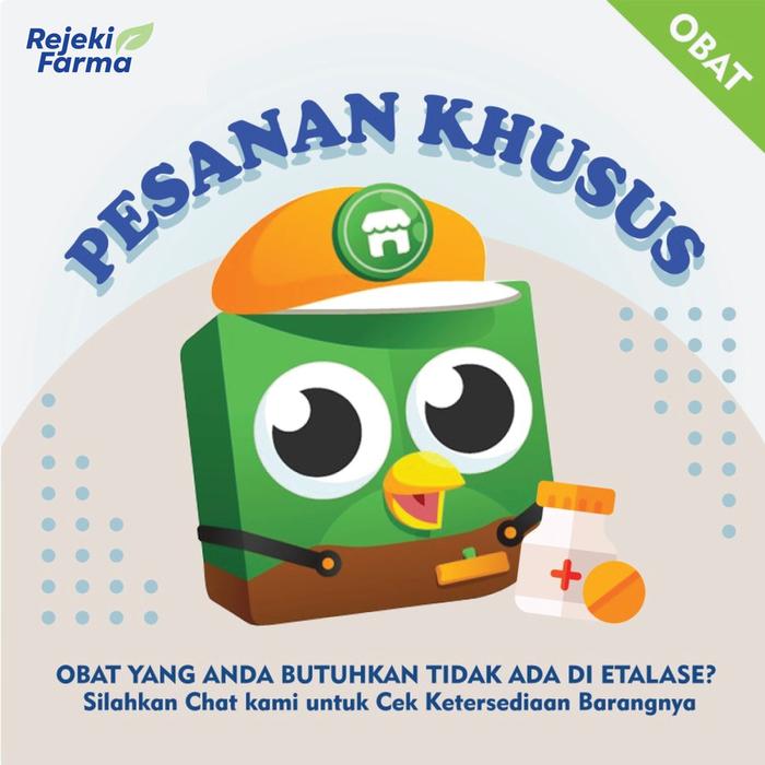 Gambar Pesanan Khusus ( Obat / Vitamin ) 1 Item Request - Apotek Rejeki Farma dari Apotek Rejeki Farma -Melawai Kota Administrasi Jakarta Selatan Tokopedia