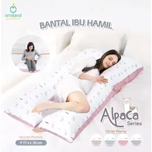 Omiland Bantal Ibu Hamil Alpaca Series
