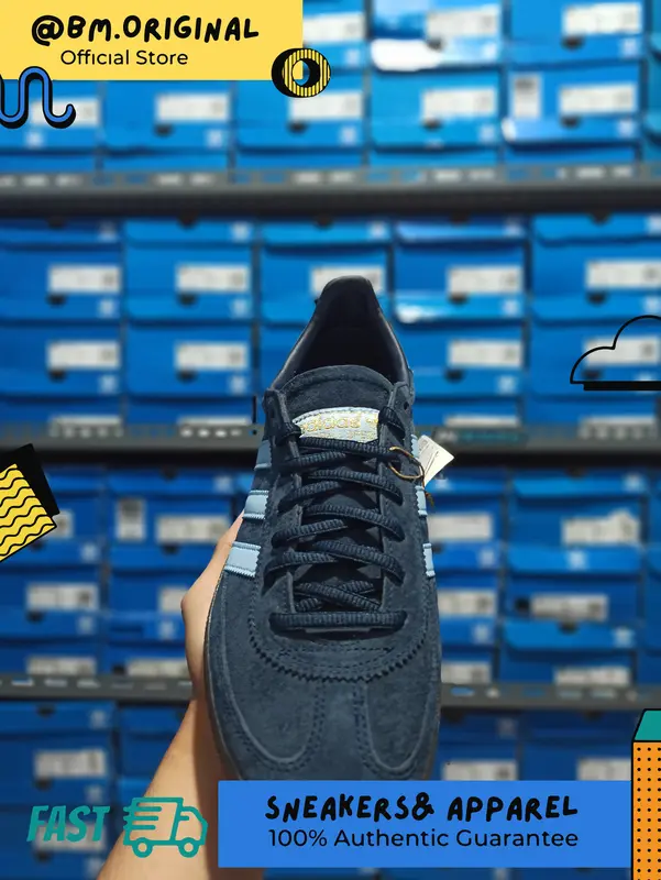 Adidas Spezial Handball Collegiate Navy Clear Sky Gum Argentina BD7633 3