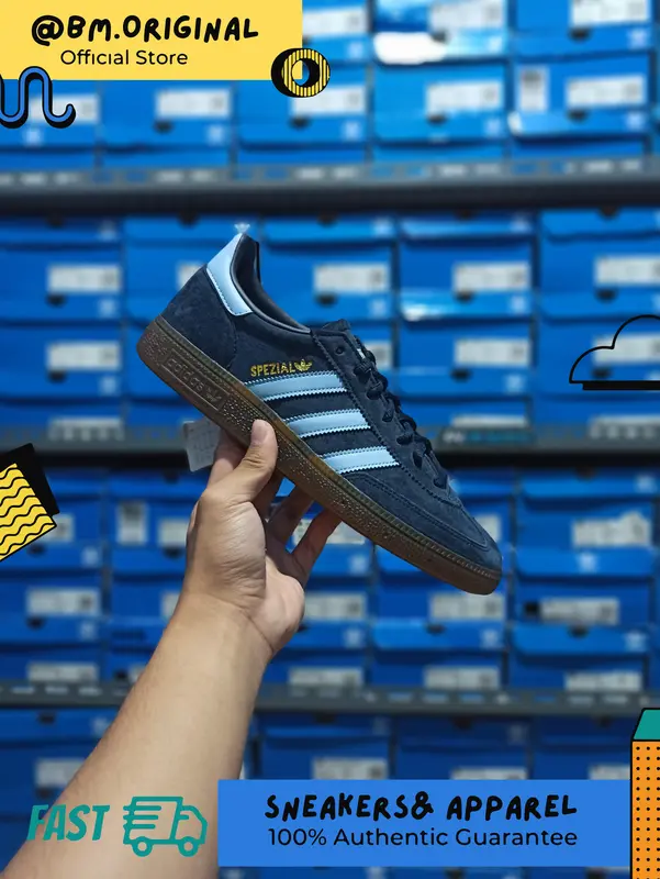 Adidas Spezial Handball Collegiate Navy Clear Sky Gum Argentina BD7633 1