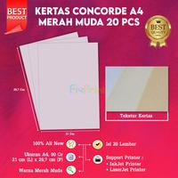 Gambar Kertas Concorde A4 90 gr 1pack isi 20 Lembar 210mm x 297mm Paper Hijau - Biru, 10 LEMBAR dari FixPrint Plus Kota Administrasi Jakarta Pusat 2 Tokopedia