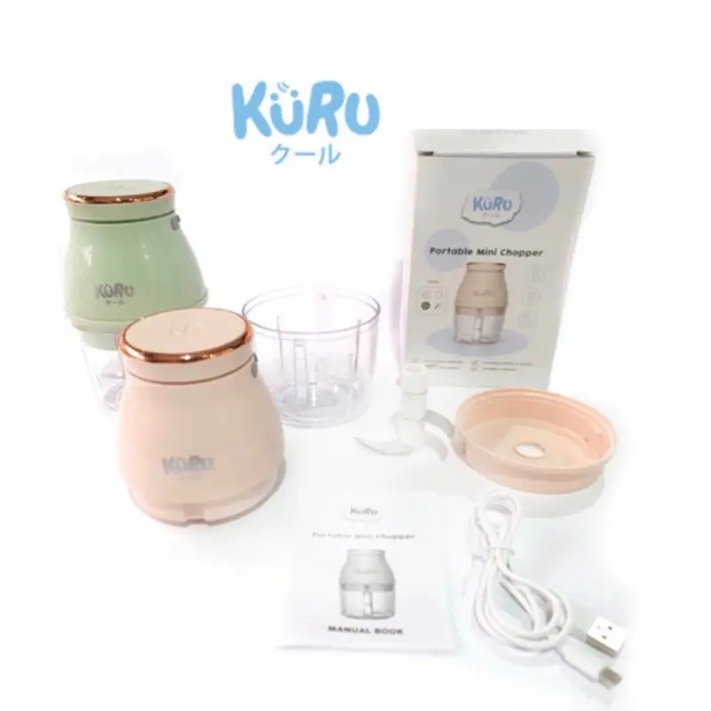 KURU food chopper mesin penghalus makanan blender MPASI bayi murah