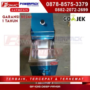 Mesin Penggorengan Gas GF 101G Deep Fryer Getra