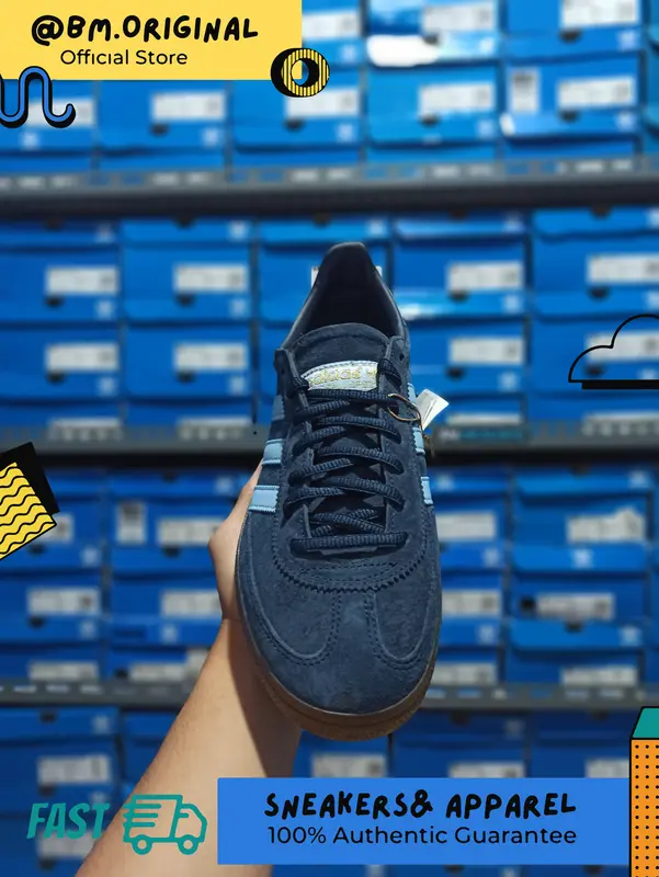 Adidas Spezial Handball Collegiate Navy Clear Sky Gum Argentina BD7633 2