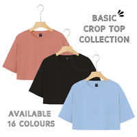 Gambar Ellipsesinc - Crop Top Lengan Pendek - Tosca, L dari ELLIPSESINC Kota Administrasi Jakarta Barat 1 Tokopedia