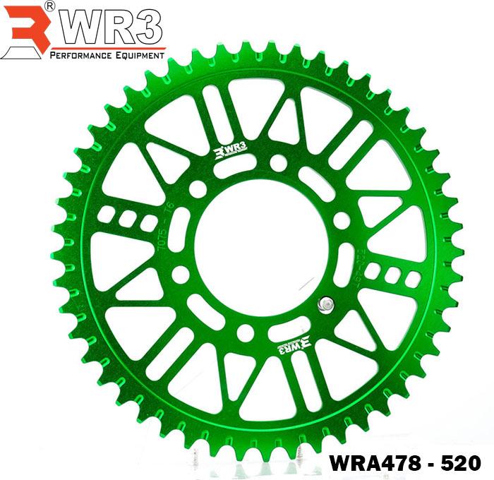 Gambar Gear Racing WR3 WRA478-520 ZX25R ER6N/ER6F/Z800/ZX6R/ZX636 43T-46T dari WR3 Kota Administrasi Jakarta Barat 3 Tokopedia