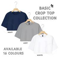 Gambar Ellipsesinc - Crop Top Lengan Pendek - Tosca, L dari ELLIPSESINC Kota Administrasi Jakarta Barat 2 Tokopedia