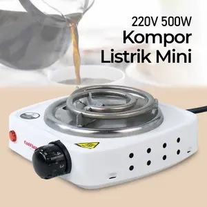 Kompor Pemanas Listrik Mini Electric Stove Portable 500W EU Plug