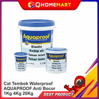 Gambar Cat Pelapis Anti Bocor Aquaproof Waterproof Aneka Warna - 1 KG, Putih dari QHomeMart Official Kab. Bantul 1 Tokopedia