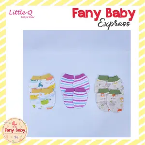 LITTLE QUEEN SARUNG TANGAN & KAKI MOTIF ISI 1PCS [MOTIF RANDOM]