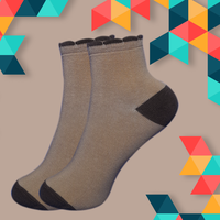 Gambar KAOS KAKI PENDEK WANITA USIA DEWASA MOTIF POLOS RENDA - Merah Muda dari KAIA SOCKS Kota Cimahi 2 Tokopedia