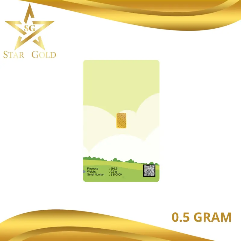 LOGAM MULIA STARGOLD IDUL FITRI SERIES 0.5GR 3