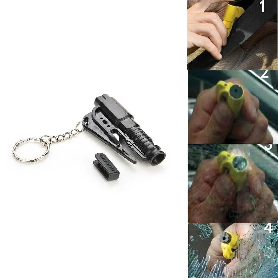 Pemecah Kaca Mobil Multifungsi Pluit Safety Glass Breaker