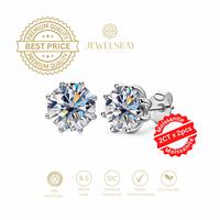 Gambar Louis Earrings Moissanite 2 CT - Diamond Look Anting Berlian Setting - Tanpa Gift dari Luxoela Kota Administrasi Jakarta Utara 1 Tokopedia