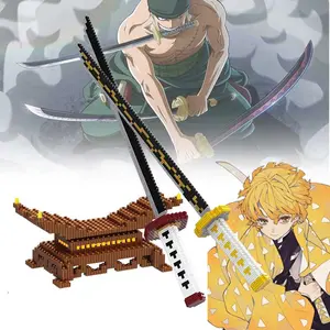 Mainan Katana Zoro Cosplay One Piece Blok