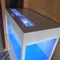 Gambar Aquarium dan Lemari 120x60x60 Minimalis dari SOELTHAN AQUARIUM Kab. Bogor 4 Tokopedia