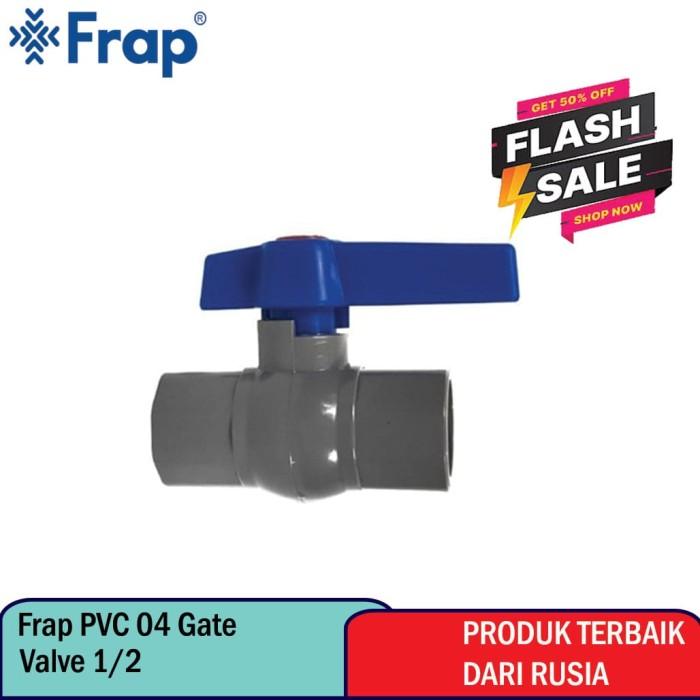 Gambar Hot Promo Frap PVC 04 Gate Valve 3/4" dari kamarmandiku.com Kota Administrasi Jakarta Timur Tokopedia