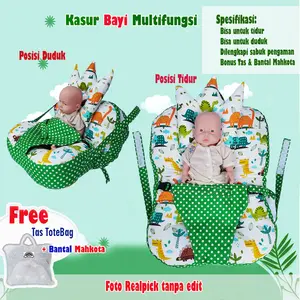kasur bayi 3in1 Sofa Duduk anak Bayi 3in1 Sofa Belajar Duduk Safety