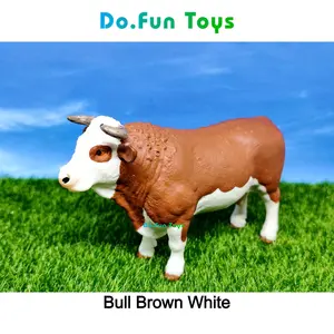 Bull Animal Figure / Miniatur Mainan Binatang Sapi Jantan