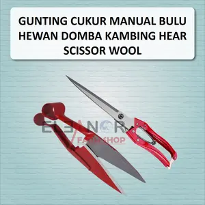 Gunting Cukur Bulu Domba Kambing Hear Scissor Wool