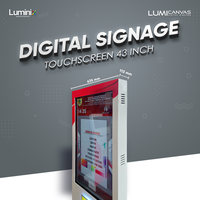 Gambar LumiCanvas - Custom Cloud Digital Signage KiosK 43 Inch Touchscreen dari Luminix Cipta Teknologi Kota Salatiga 2 Tokopedia