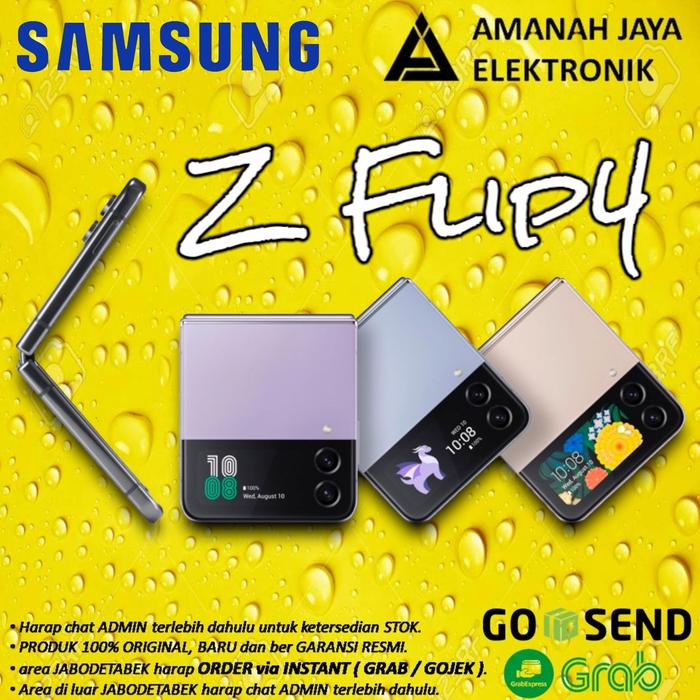 Gambar SAMSUNG GALAXY ZFlip4 8/256 GALAXY Z Flip4 GALAXY Z Flip 4 5G | Flip4 dari AMANAH JAYA ELECTRONICS Kota Tangerang Selatan Tokopedia